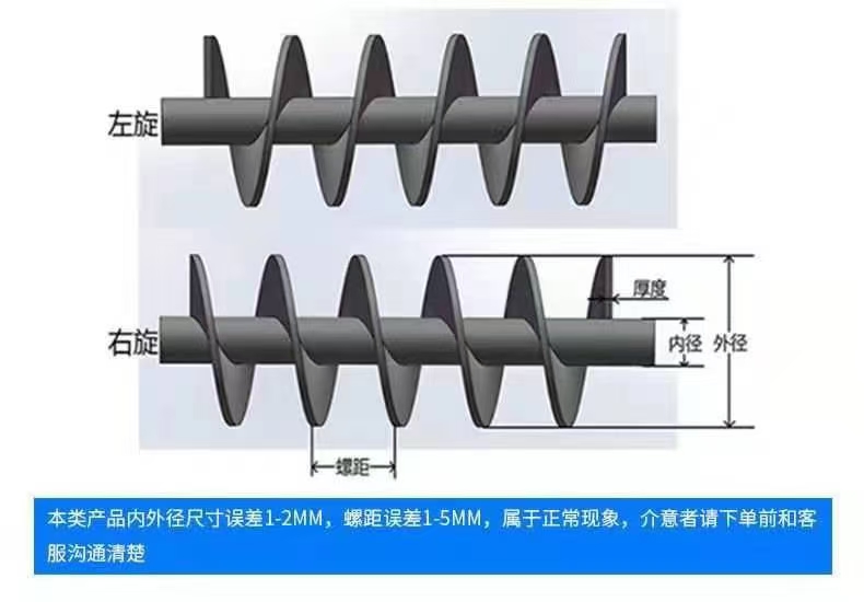 宣城市不锈钢螺旋叶片螺旋蛟龙叶片 - 排名